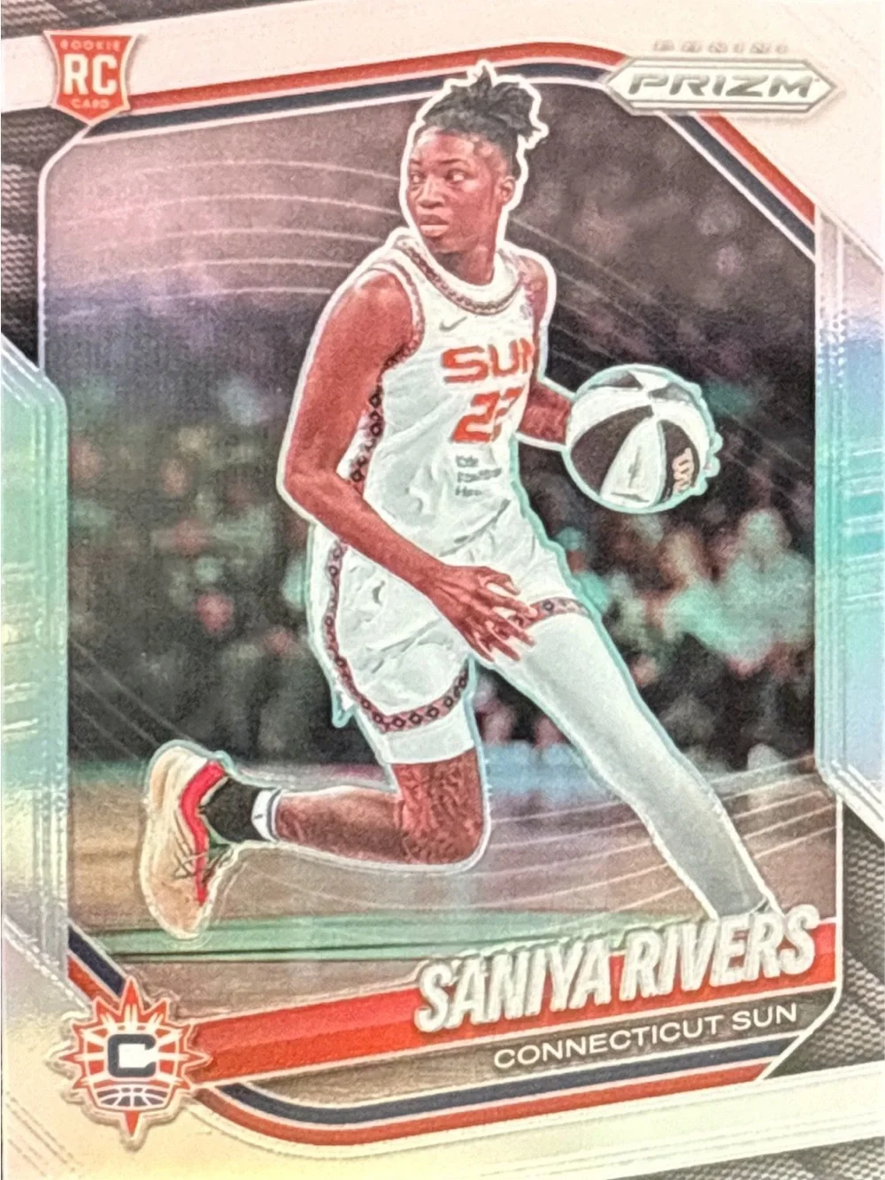 Panini Prizm Saniya Rivers Rookie Basketball Trading Card